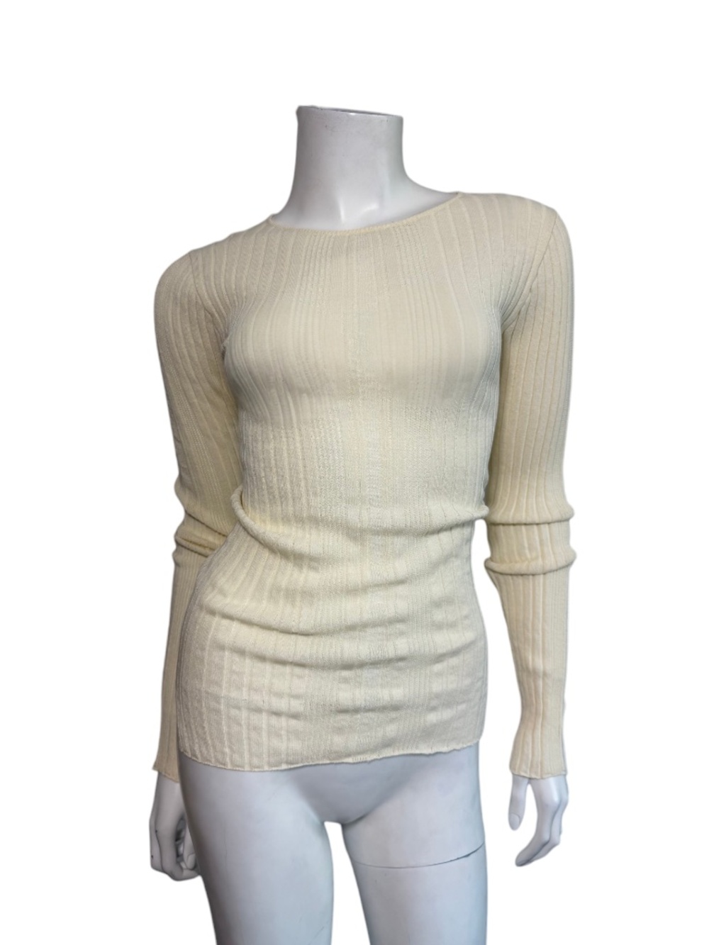 NWOT TOTEME Irregular Rib Knit Top in Desert Size XS